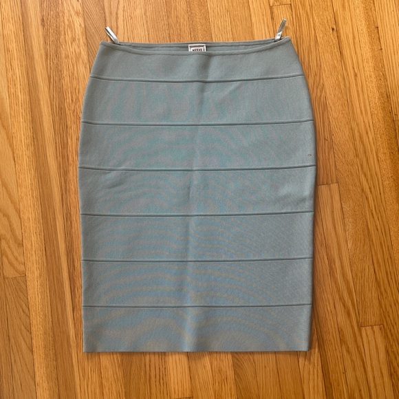 Herve Leger Elegant light blue Women´s Skirt
